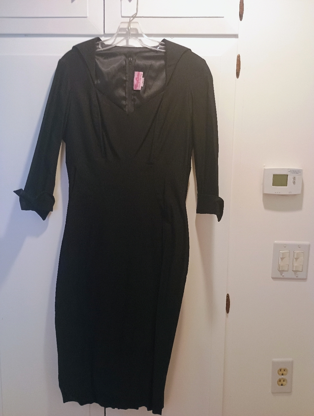 Pinup Couture Black Lorelei Dress -XL - Picture 2 of 4